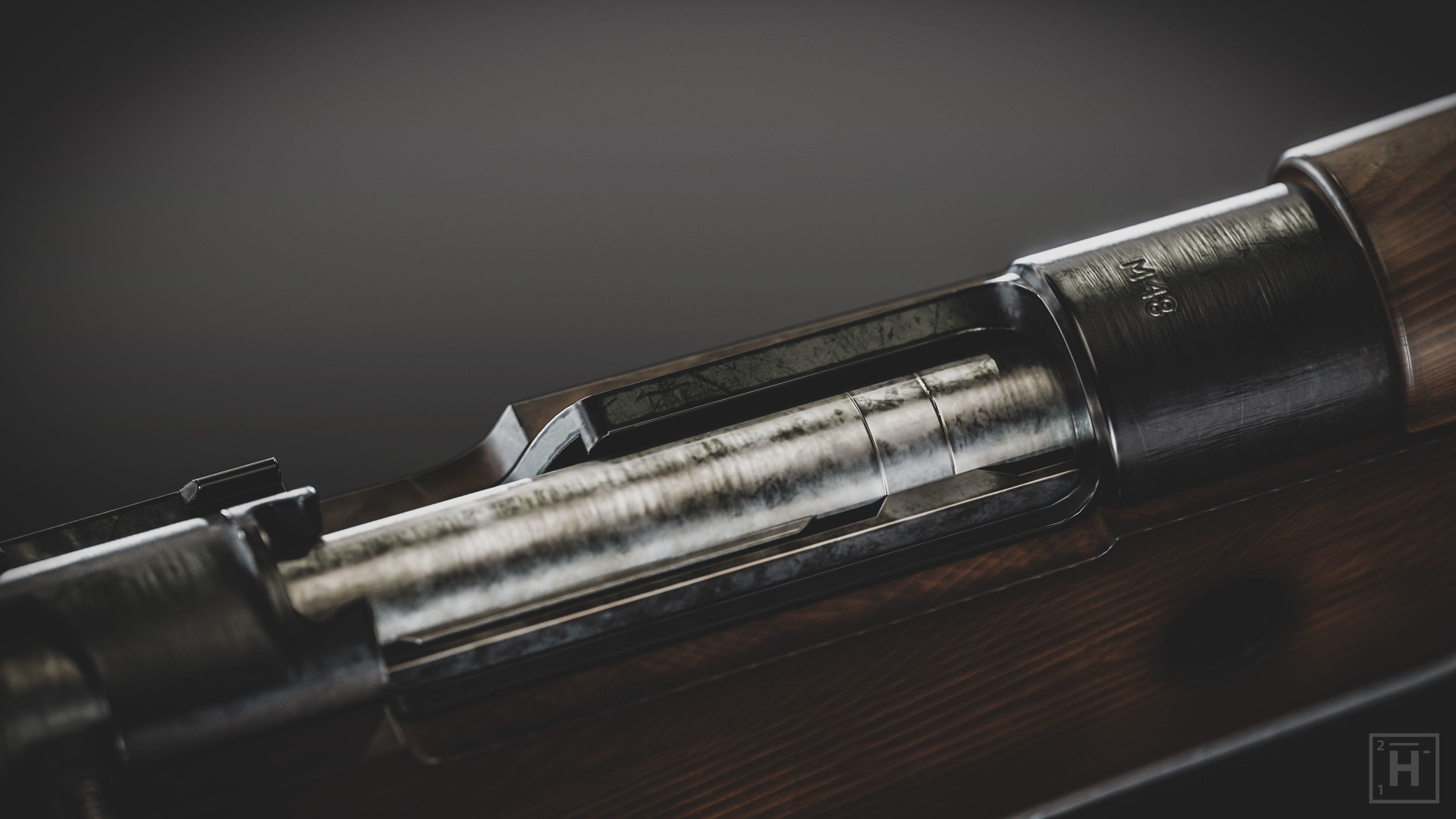 M48 Rifle Low-poly 3D model_6