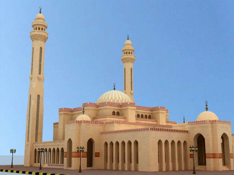 Al Fateh Mosque 3D model_23