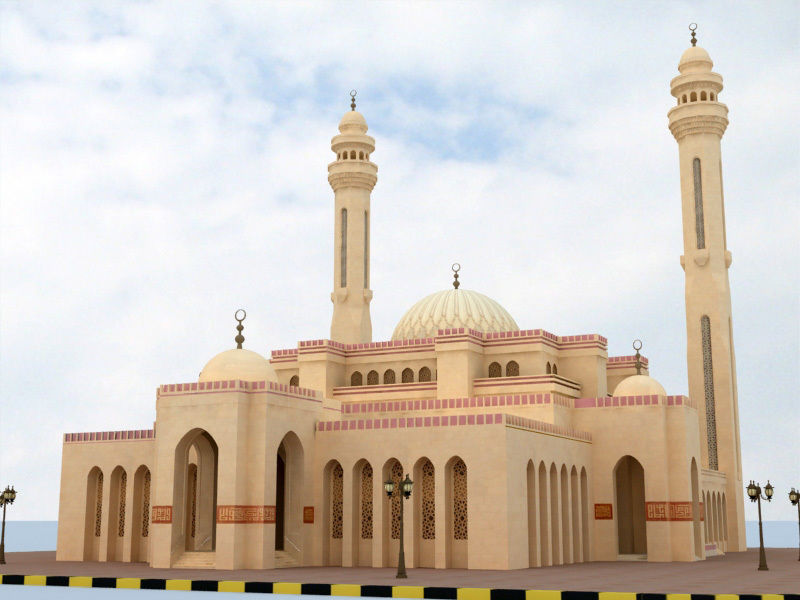 Al Fateh Mosque 3D model_10