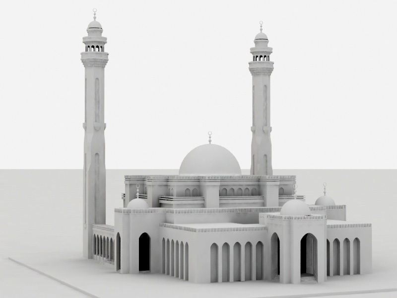 Al Fateh Mosque 3D model_14