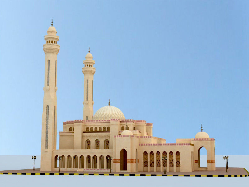 Al Fateh Mosque 3D model_4