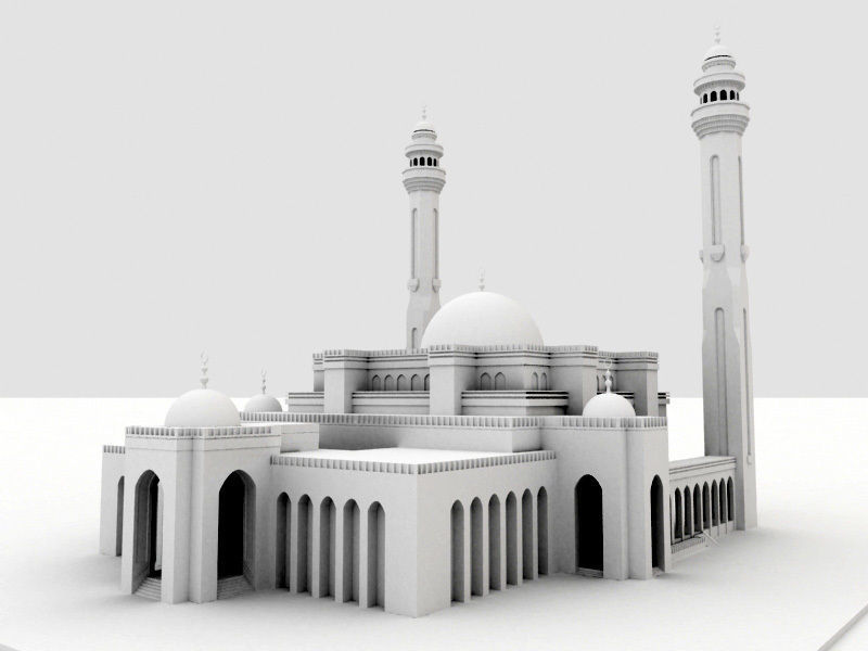 Al Fateh Mosque 3D model_15