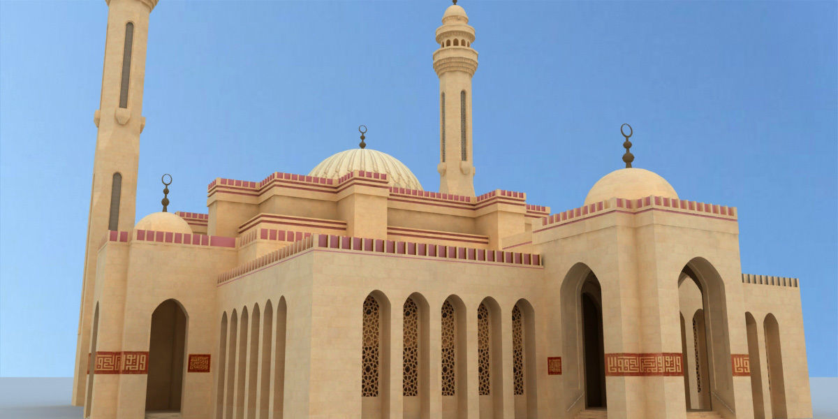 Al Fateh Mosque 3D model_12