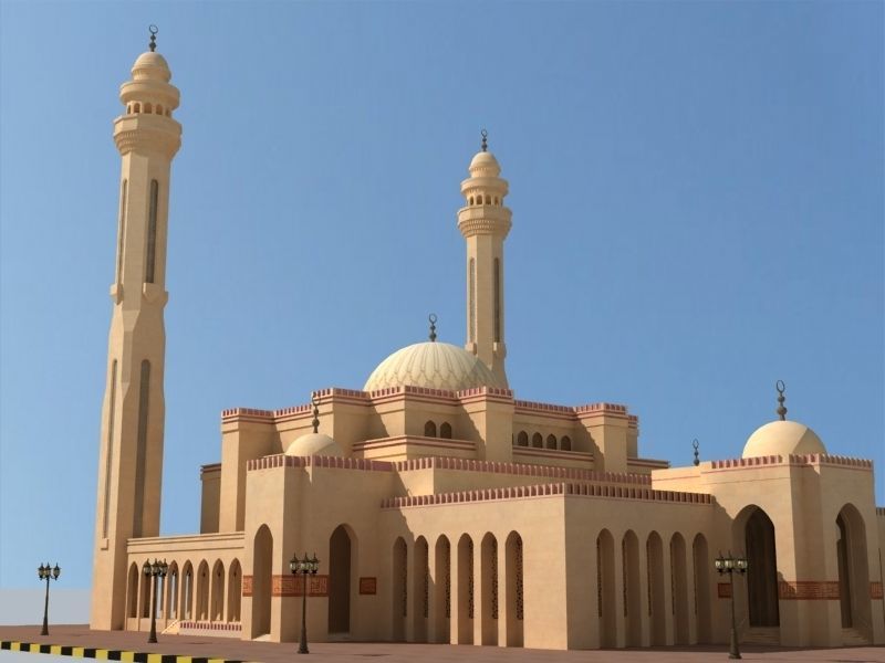 Al Fateh Mosque 3D model_22