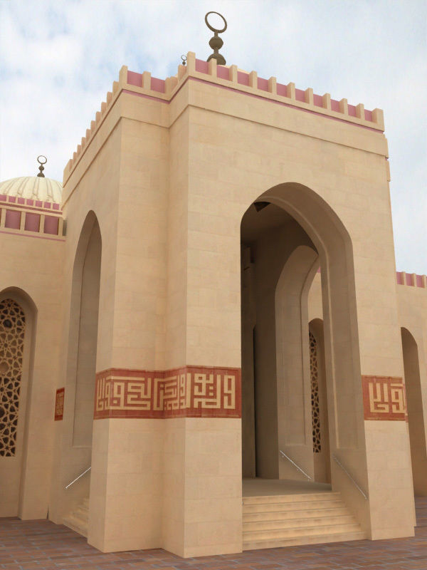 Al Fateh Mosque 3D model_5