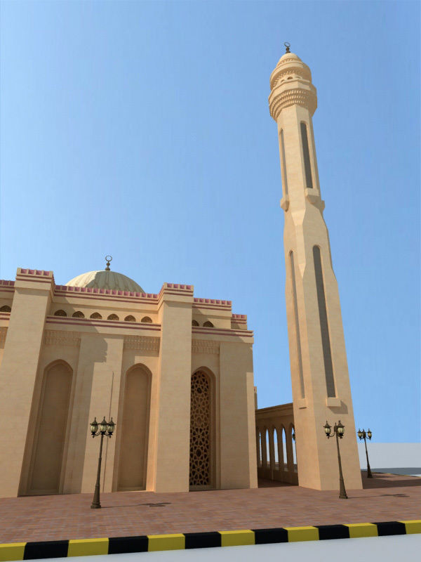 Al Fateh Mosque 3D model_18