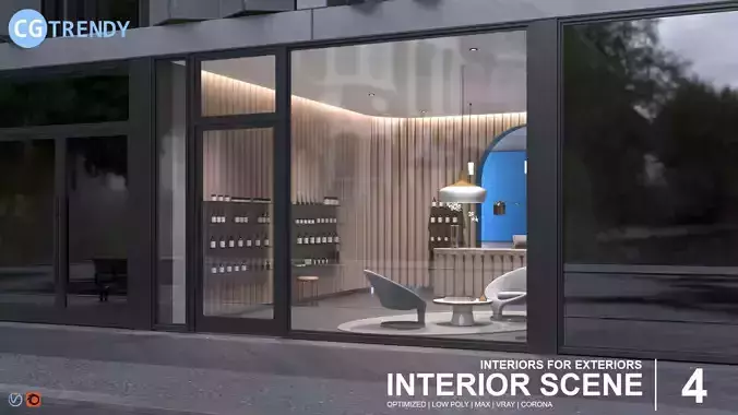 Interior Scene 04 - Retail Store