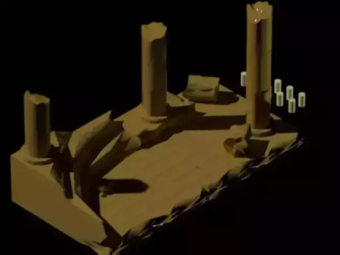 Ruins Diorama