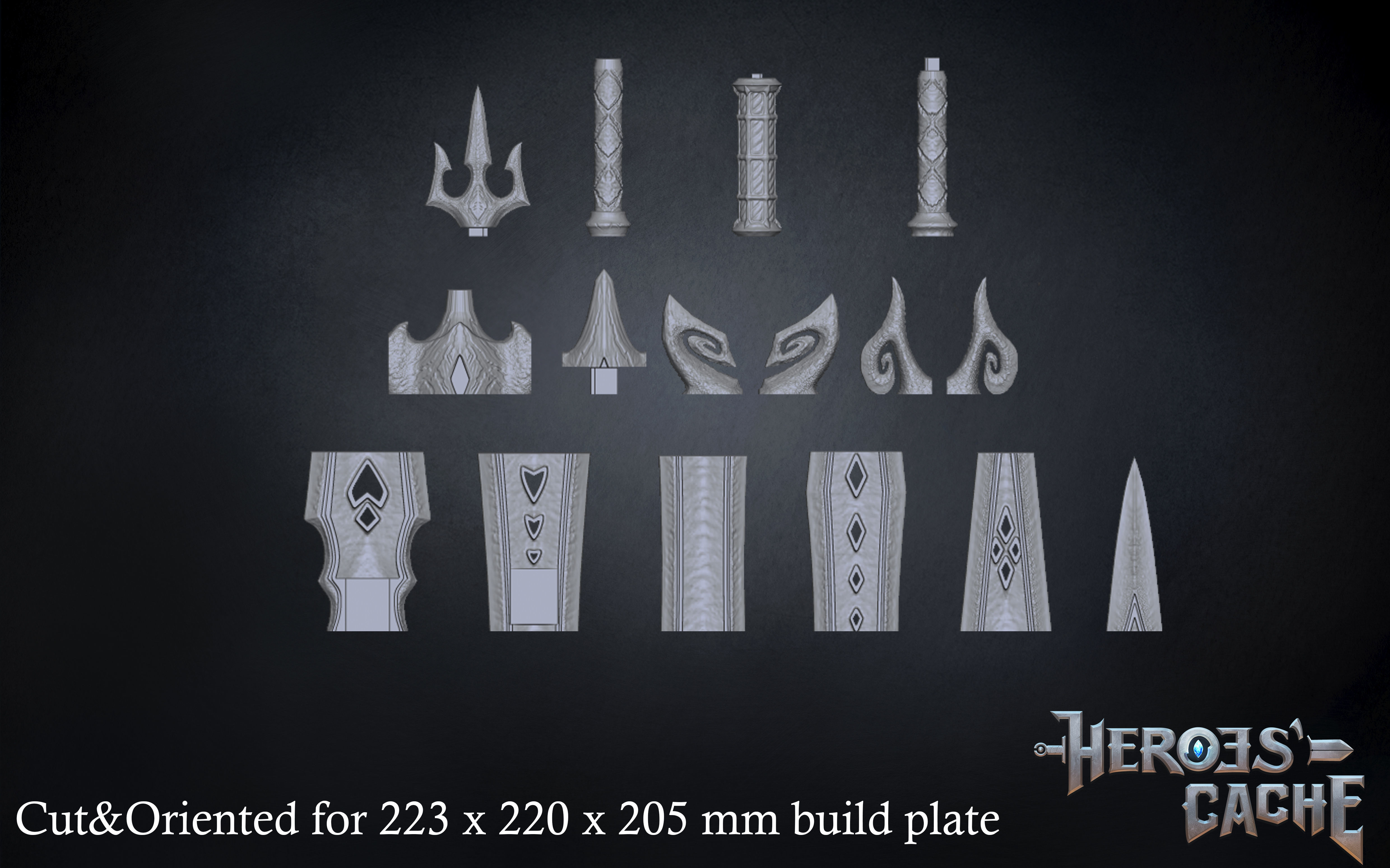 Monster Hunter World - Black Tornaria 3D print model_7