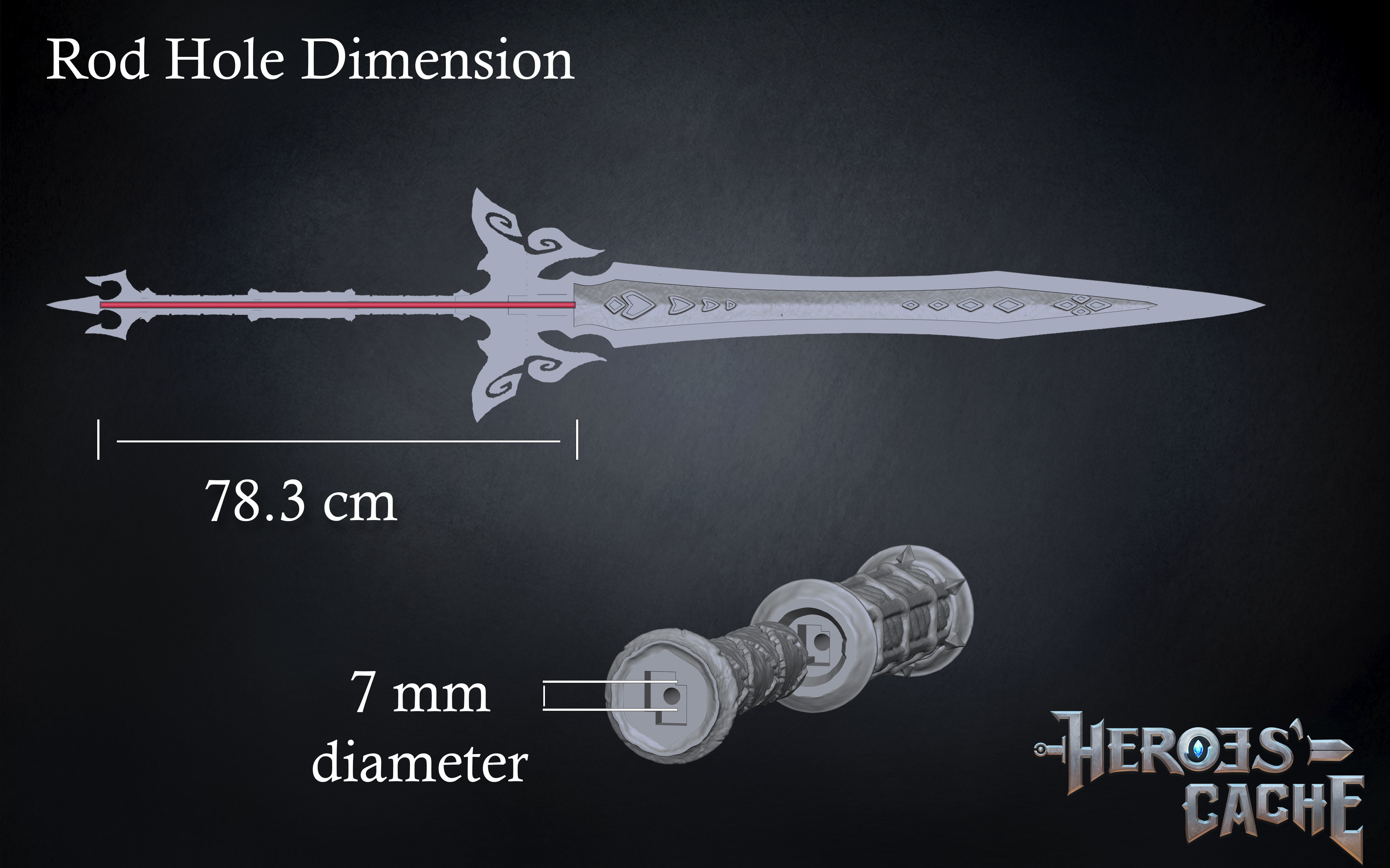 Monster Hunter World - Black Tornaria 3D print model_4