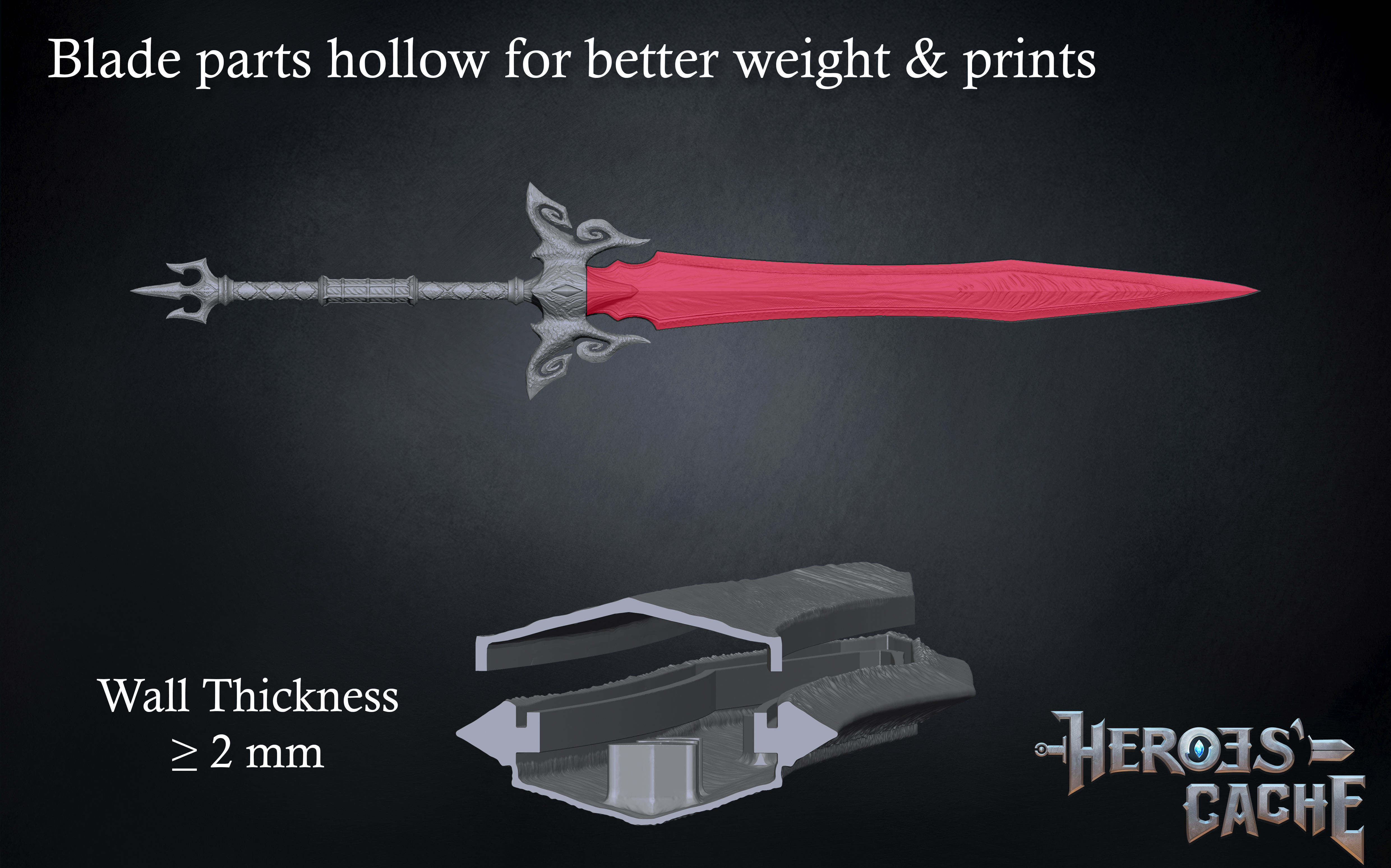 Monster Hunter World - Black Tornaria 3D print model_5