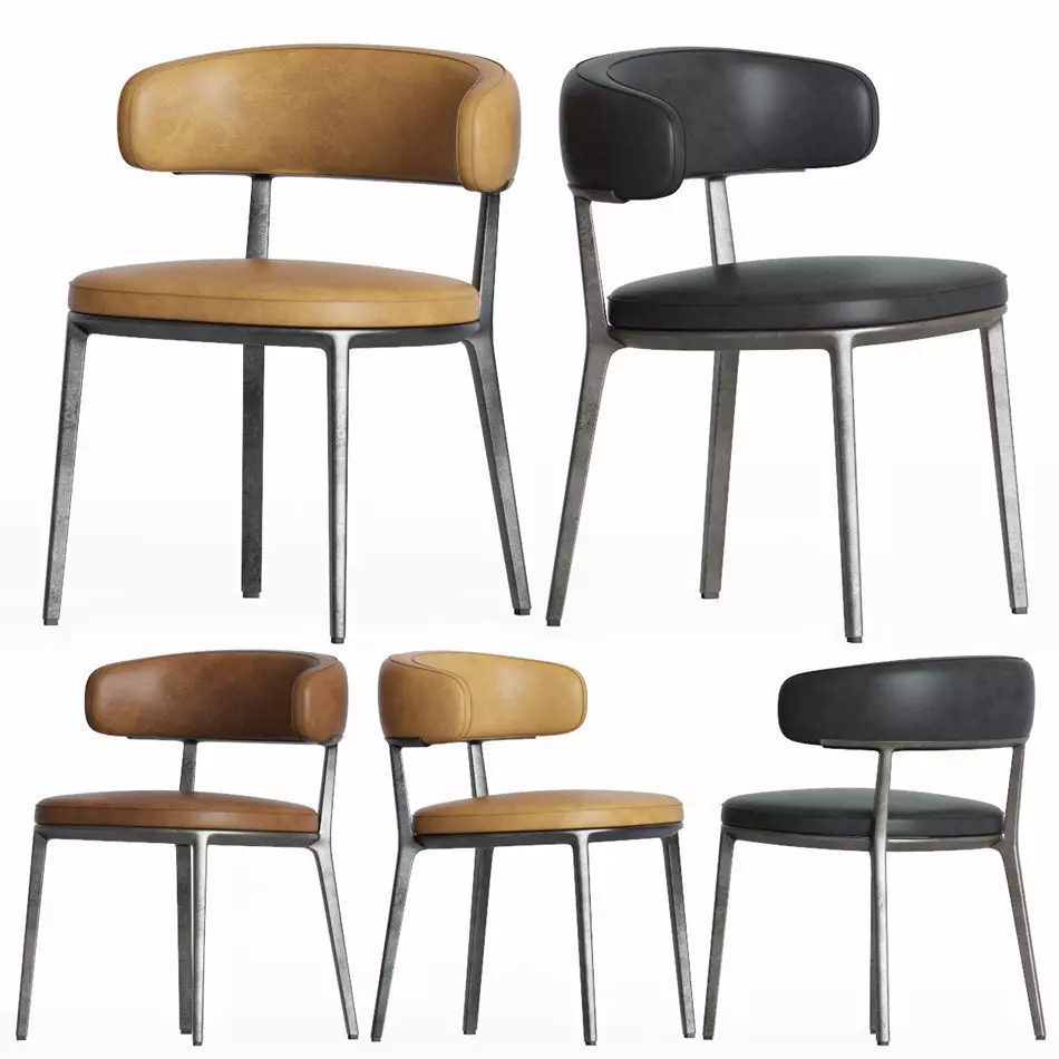 Caratos Maxalto Dining Chair Bebitalia 3D model