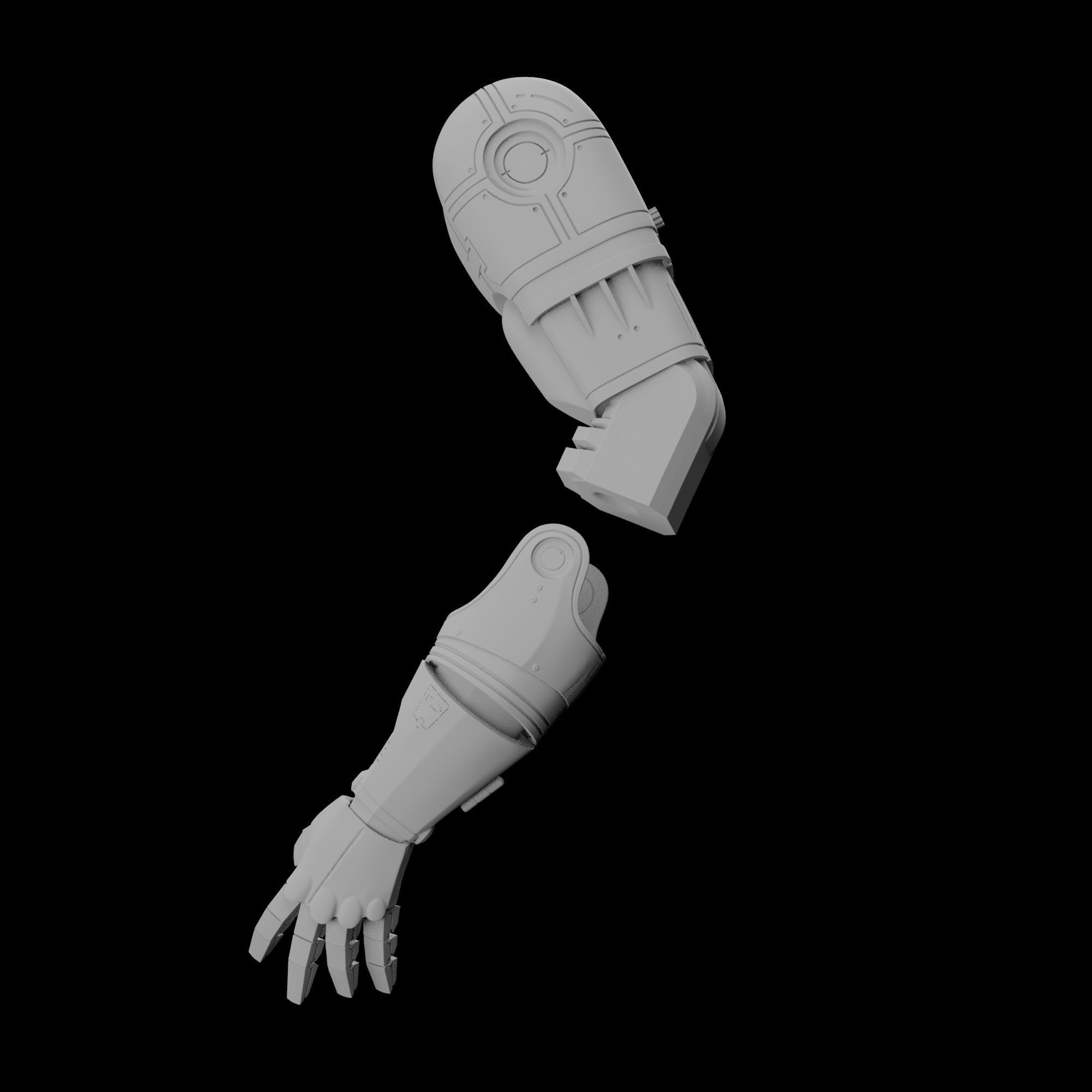 ROBOCOP STATUE FOR 3D PRINTING 3D print model_42