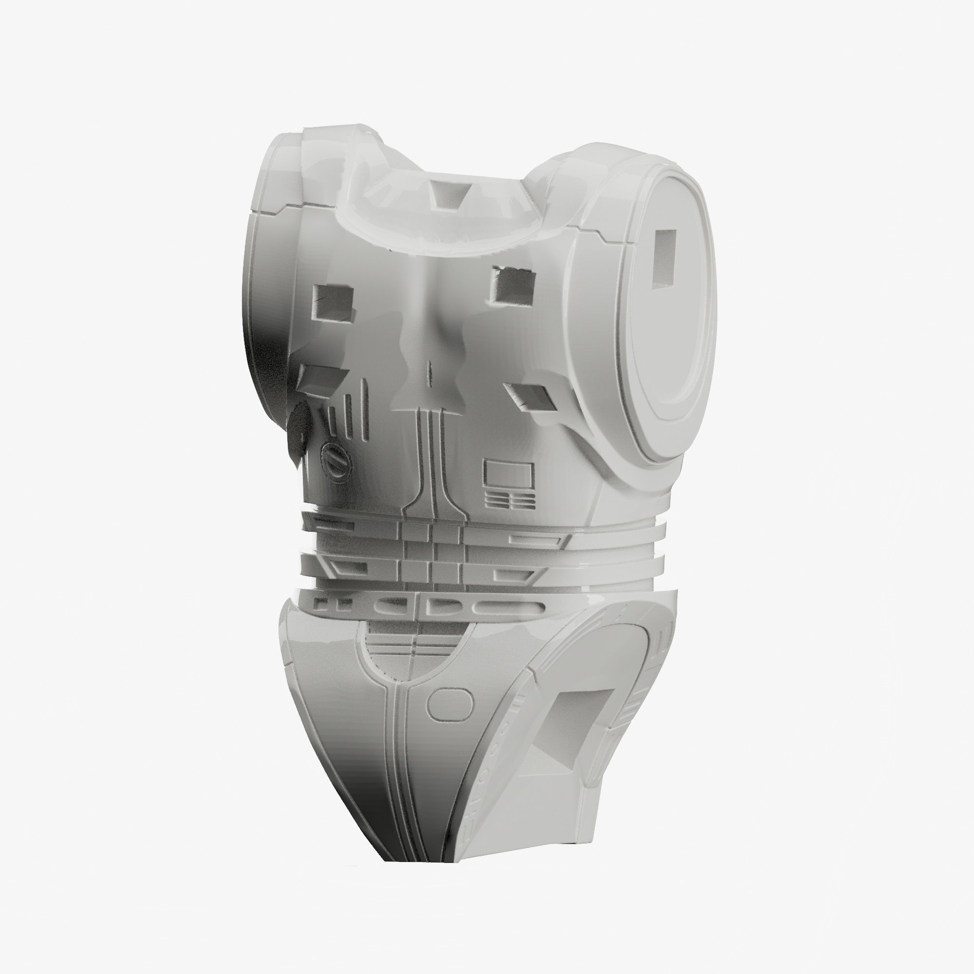 ROBOCOP STATUE FOR 3D PRINTING 3D print model_34
