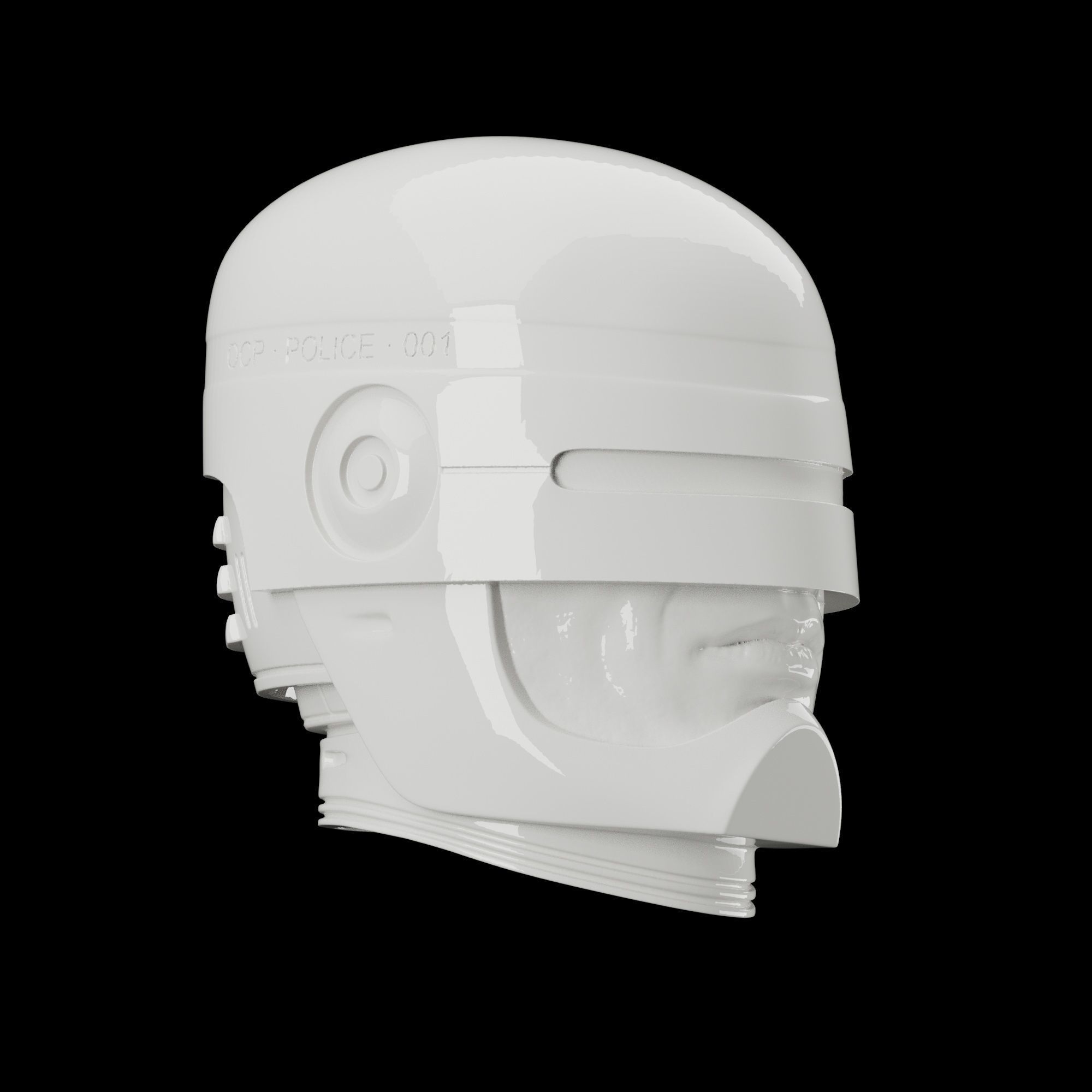 ROBOCOP STATUE FOR 3D PRINTING 3D print model_38