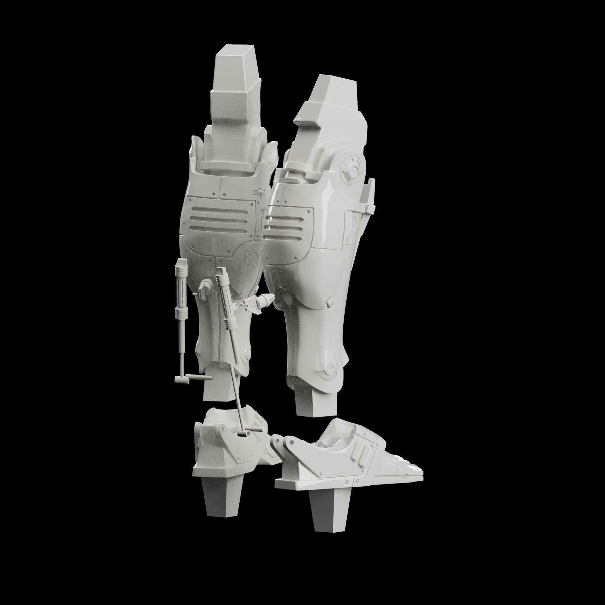 ROBOCOP STATUE FOR 3D PRINTING 3D print model_31