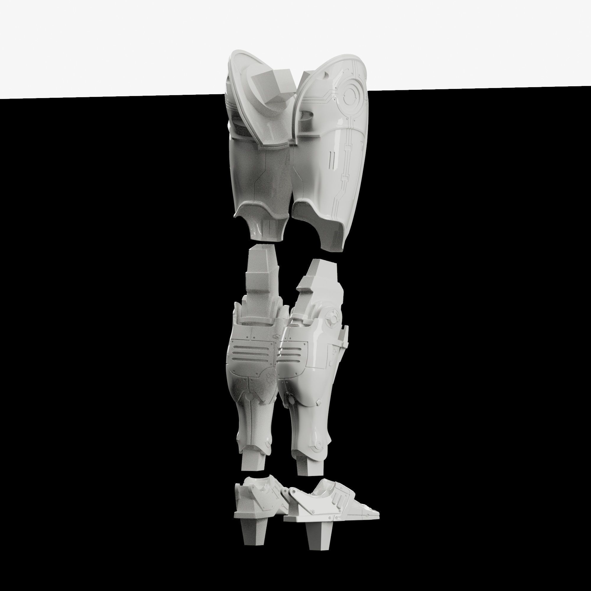ROBOCOP STATUE FOR 3D PRINTING 3D print model_29