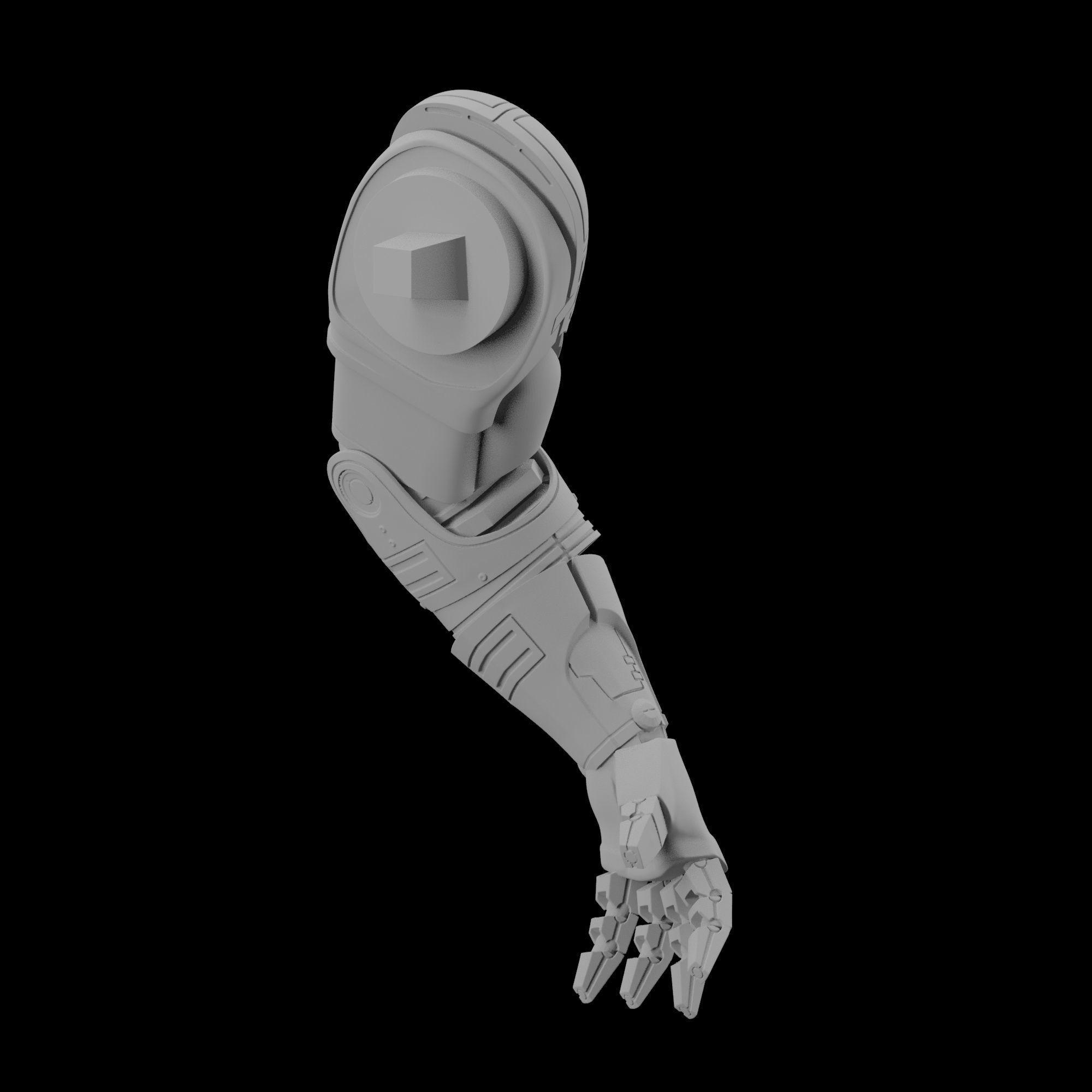 ROBOCOP STATUE FOR 3D PRINTING 3D print model_45