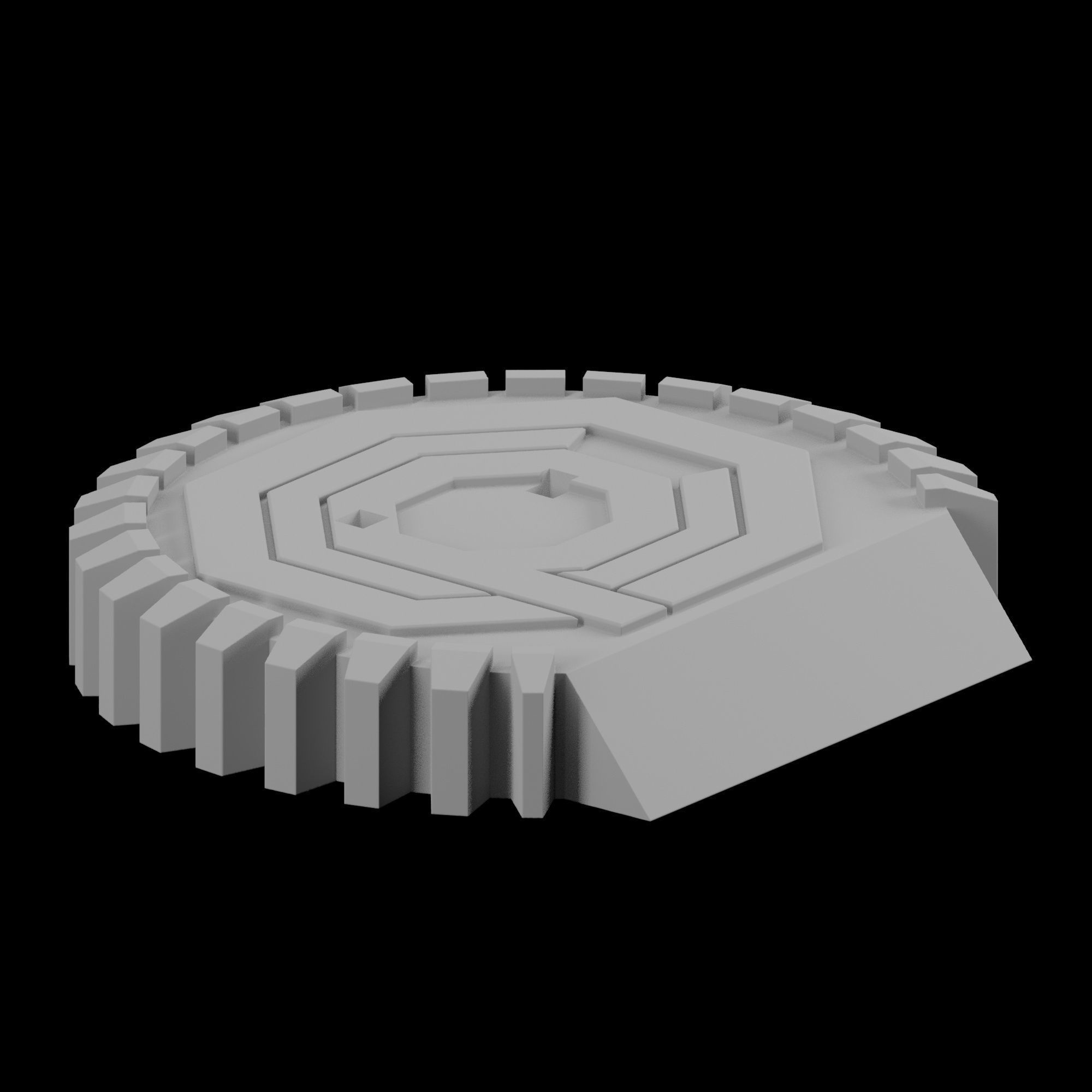 ROBOCOP STATUE FOR 3D PRINTING 3D print model_21