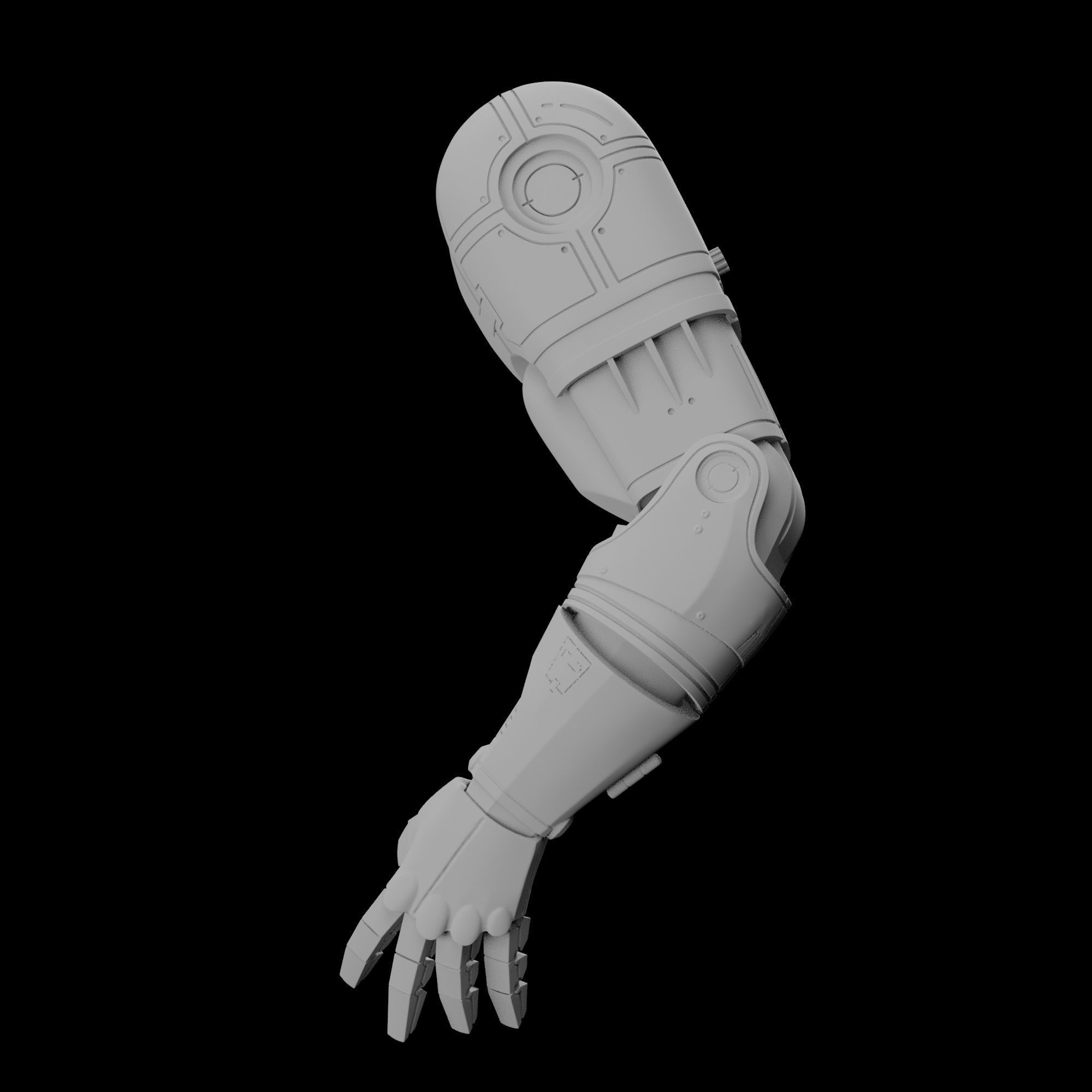 ROBOCOP STATUE FOR 3D PRINTING 3D print model_43