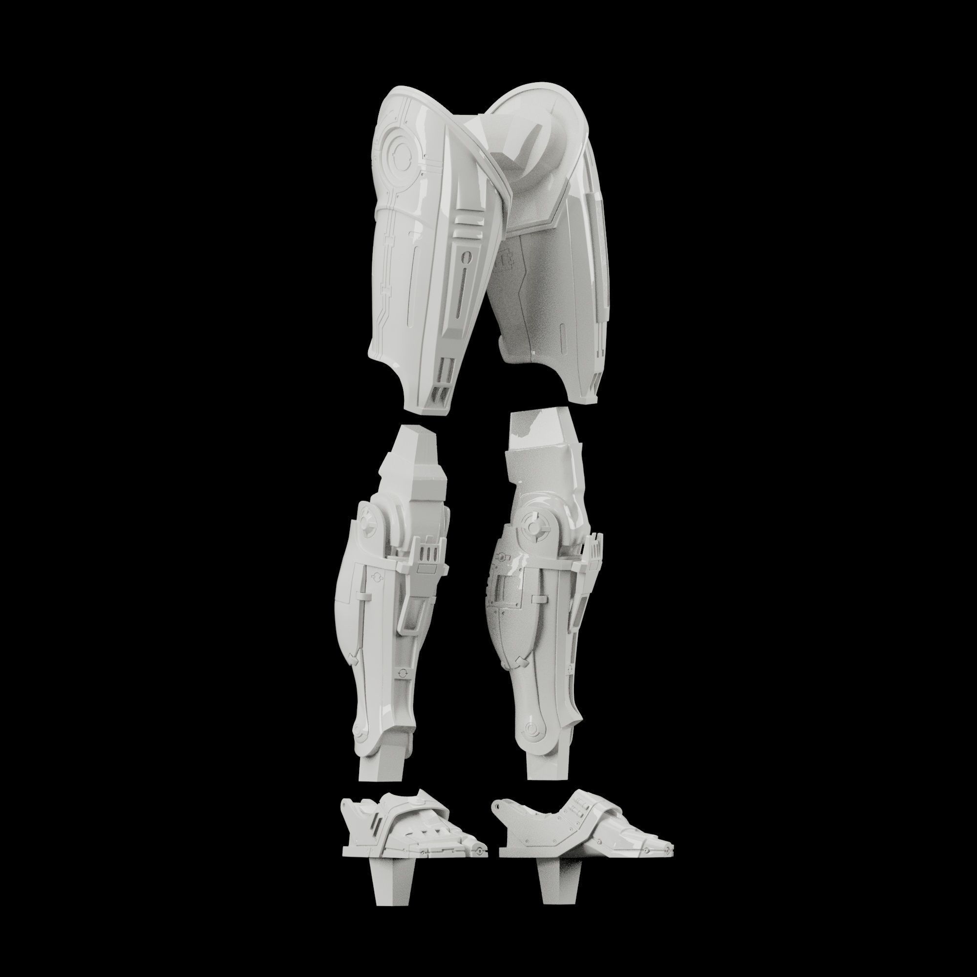 ROBOCOP STATUE FOR 3D PRINTING 3D print model_28