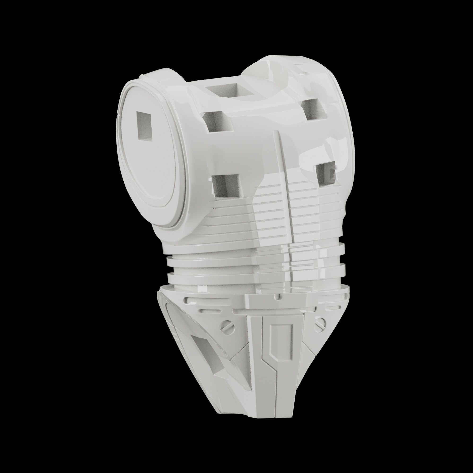 ROBOCOP STATUE FOR 3D PRINTING 3D print model_32