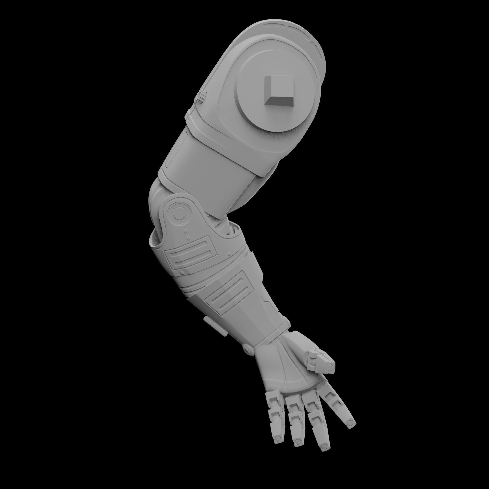 ROBOCOP STATUE FOR 3D PRINTING 3D print model_46