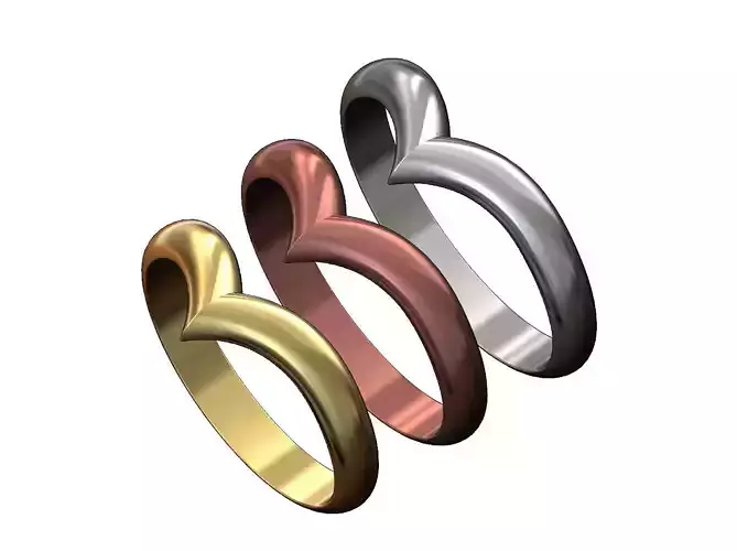 V crown chevron band