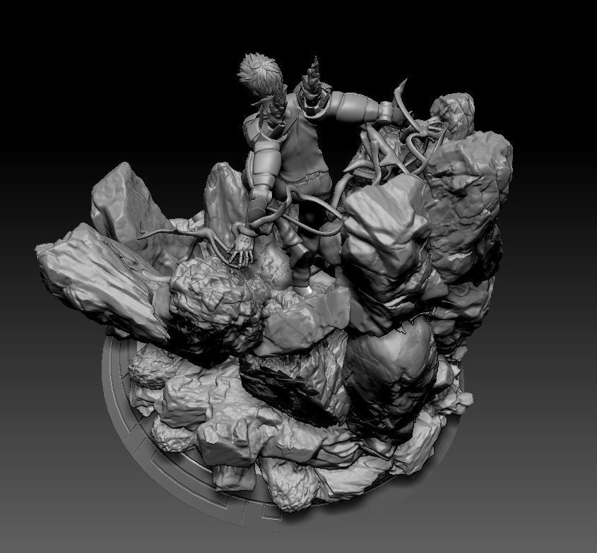 Genos One Punch Man 3D print model_6