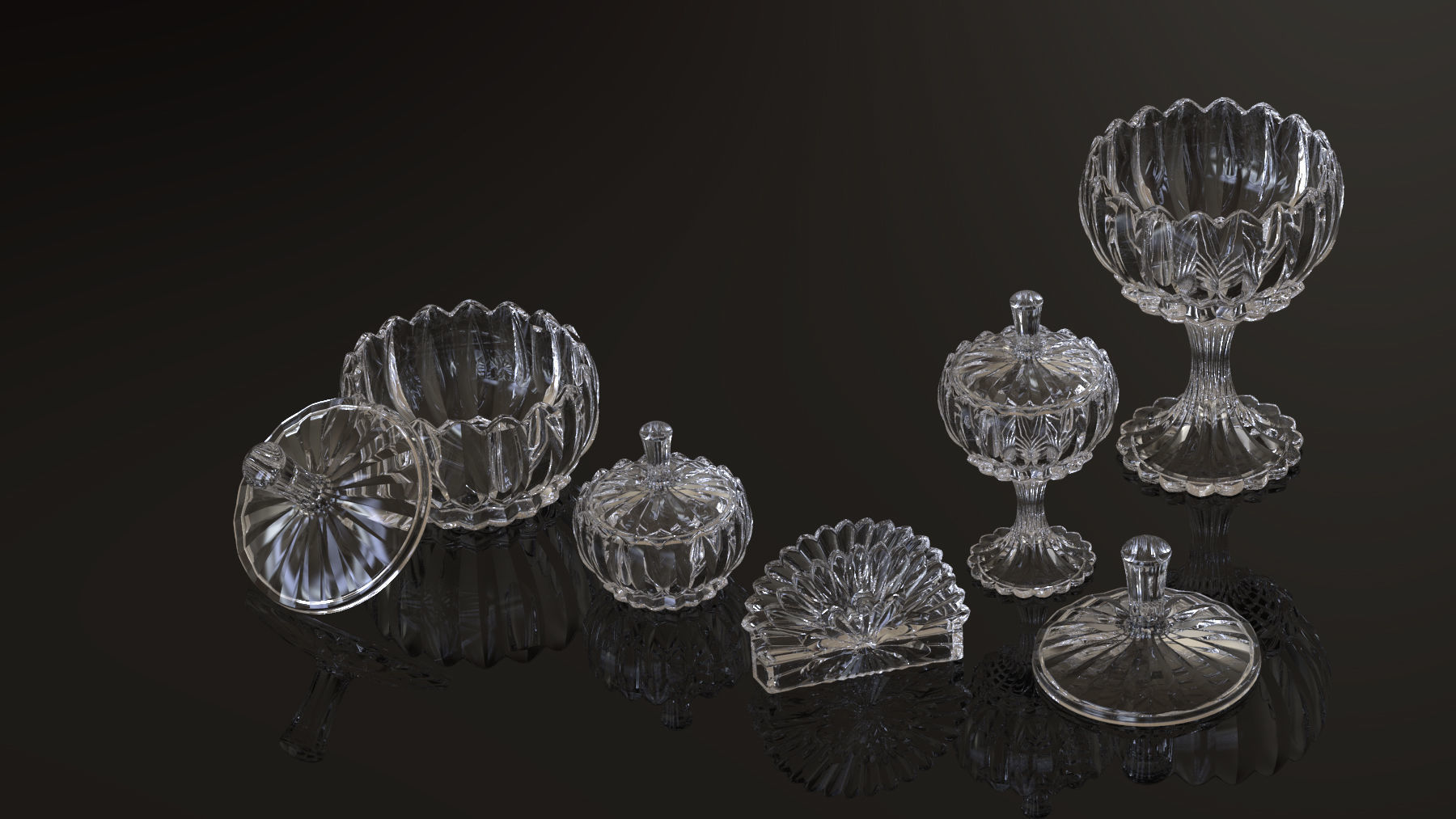 decorative antique collection 3D print model_20