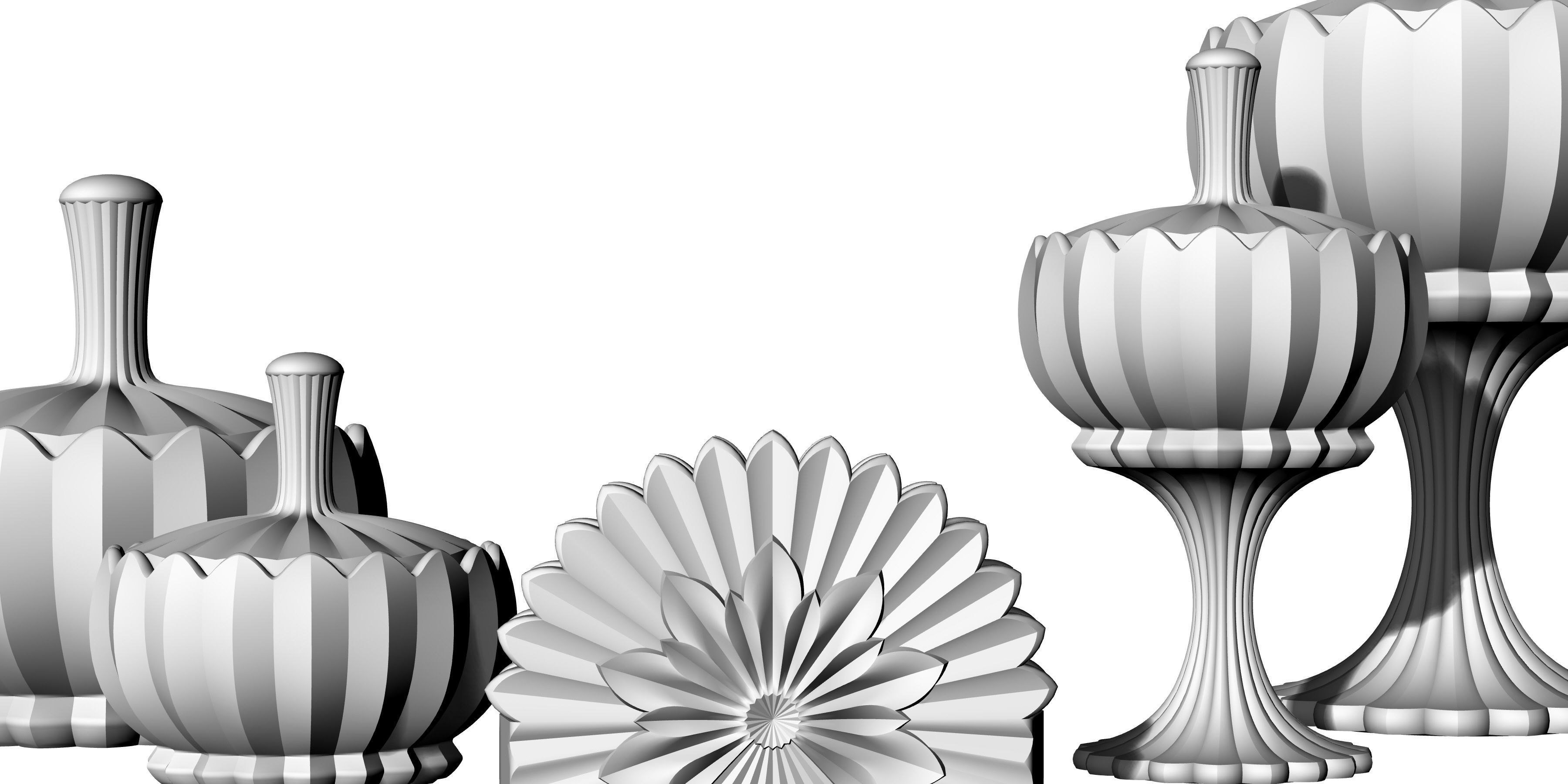 decorative antique collection 3D print model_14