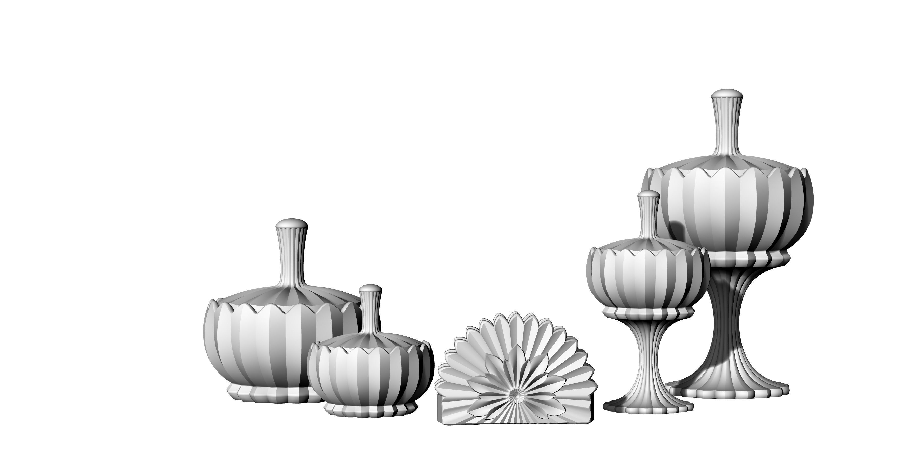 decorative antique collection 3D print model_13