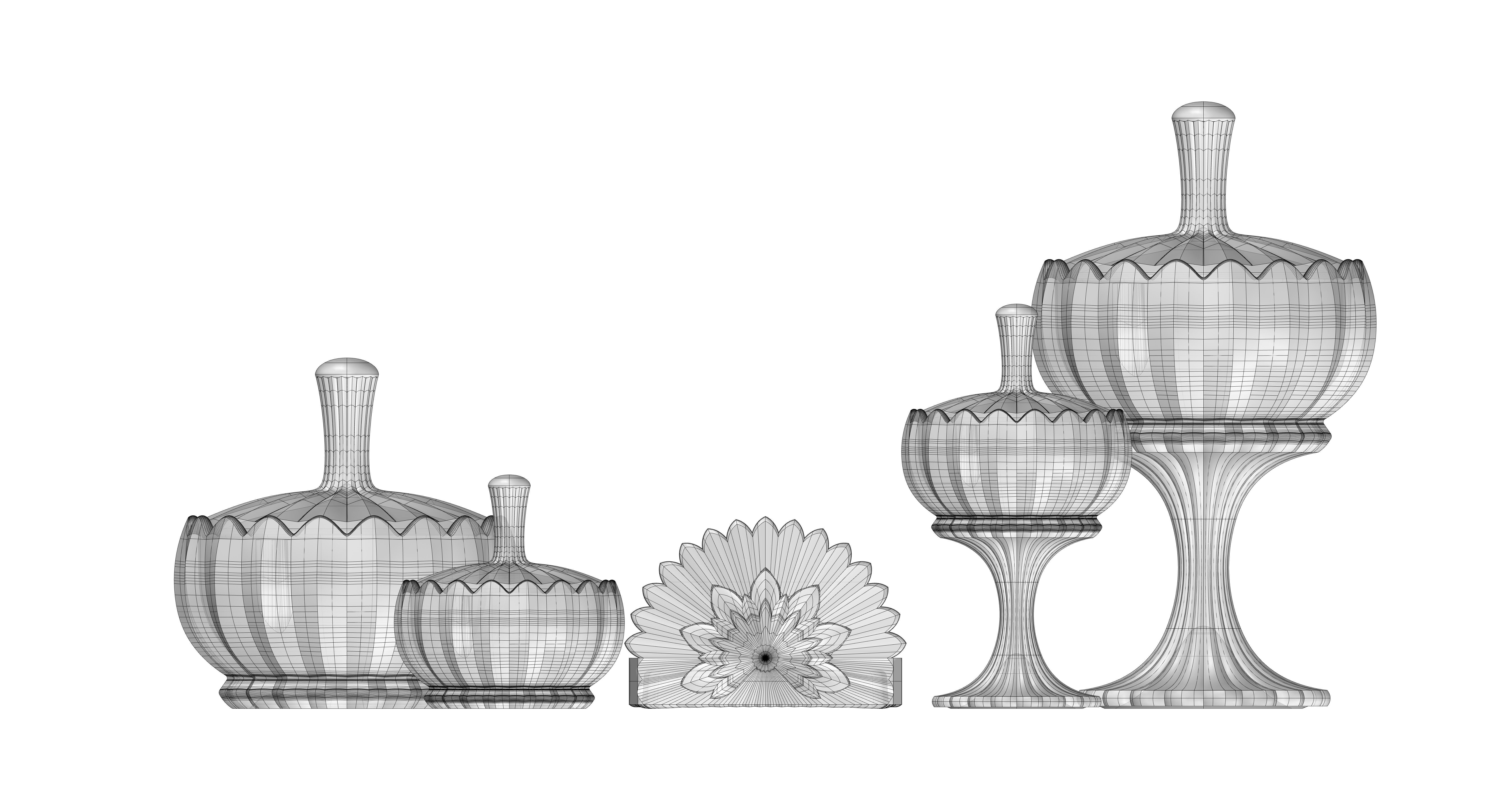 decorative antique collection 3D print model_8