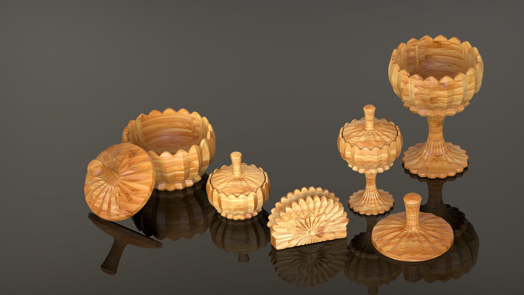 decorative antique collection 3D print model_3