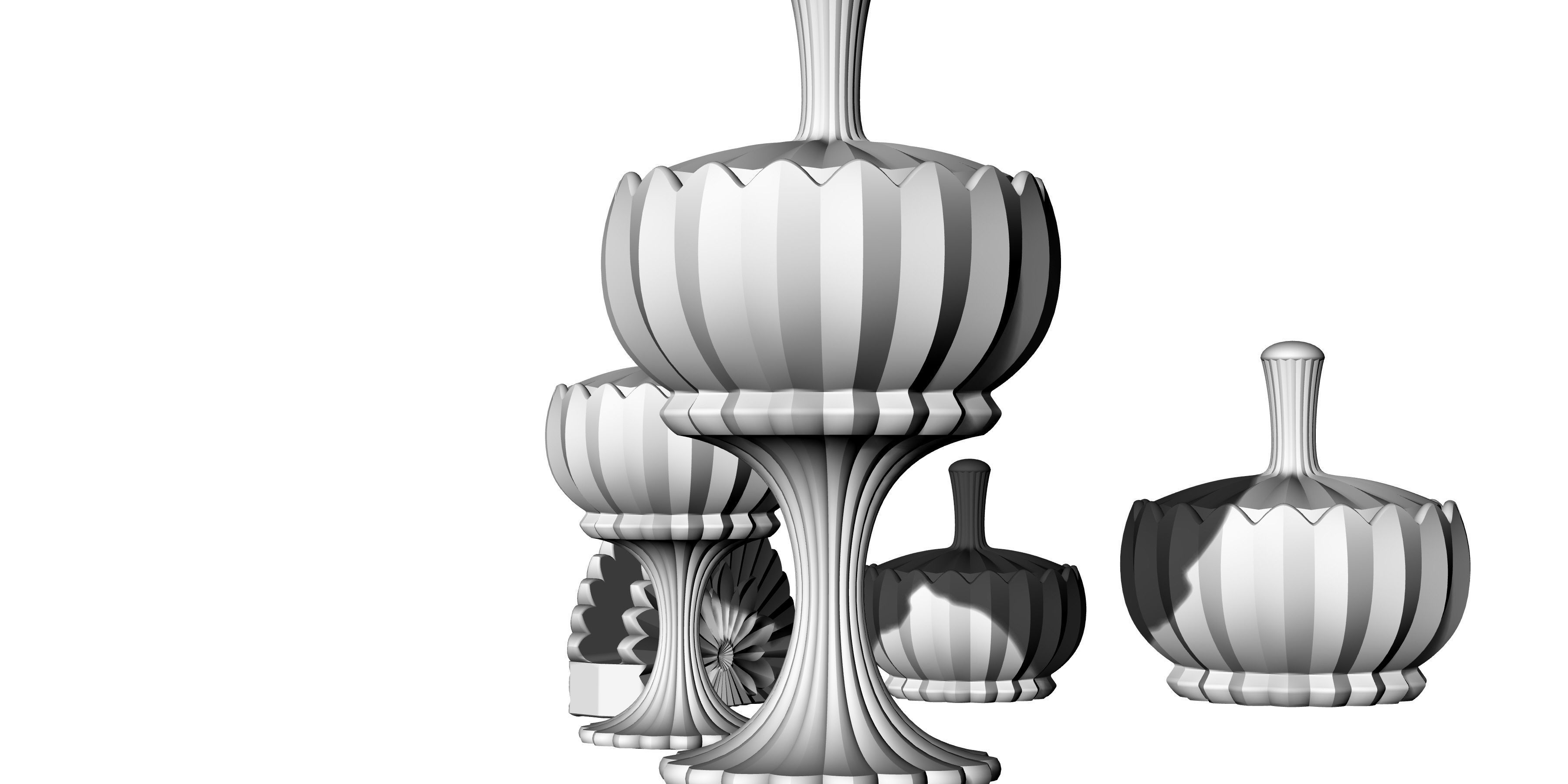 decorative antique collection 3D print model_17