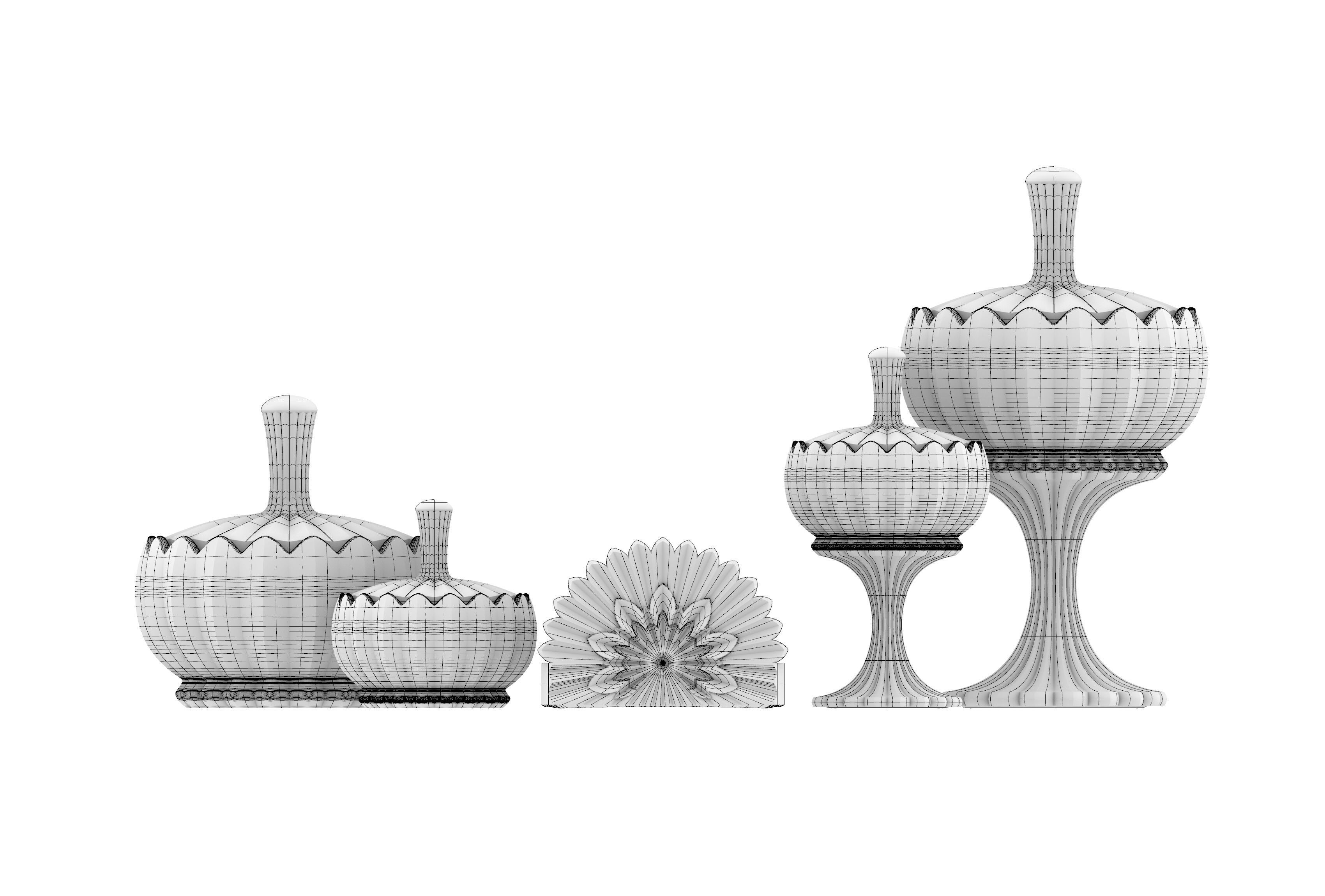decorative antique collection 3D print model_21