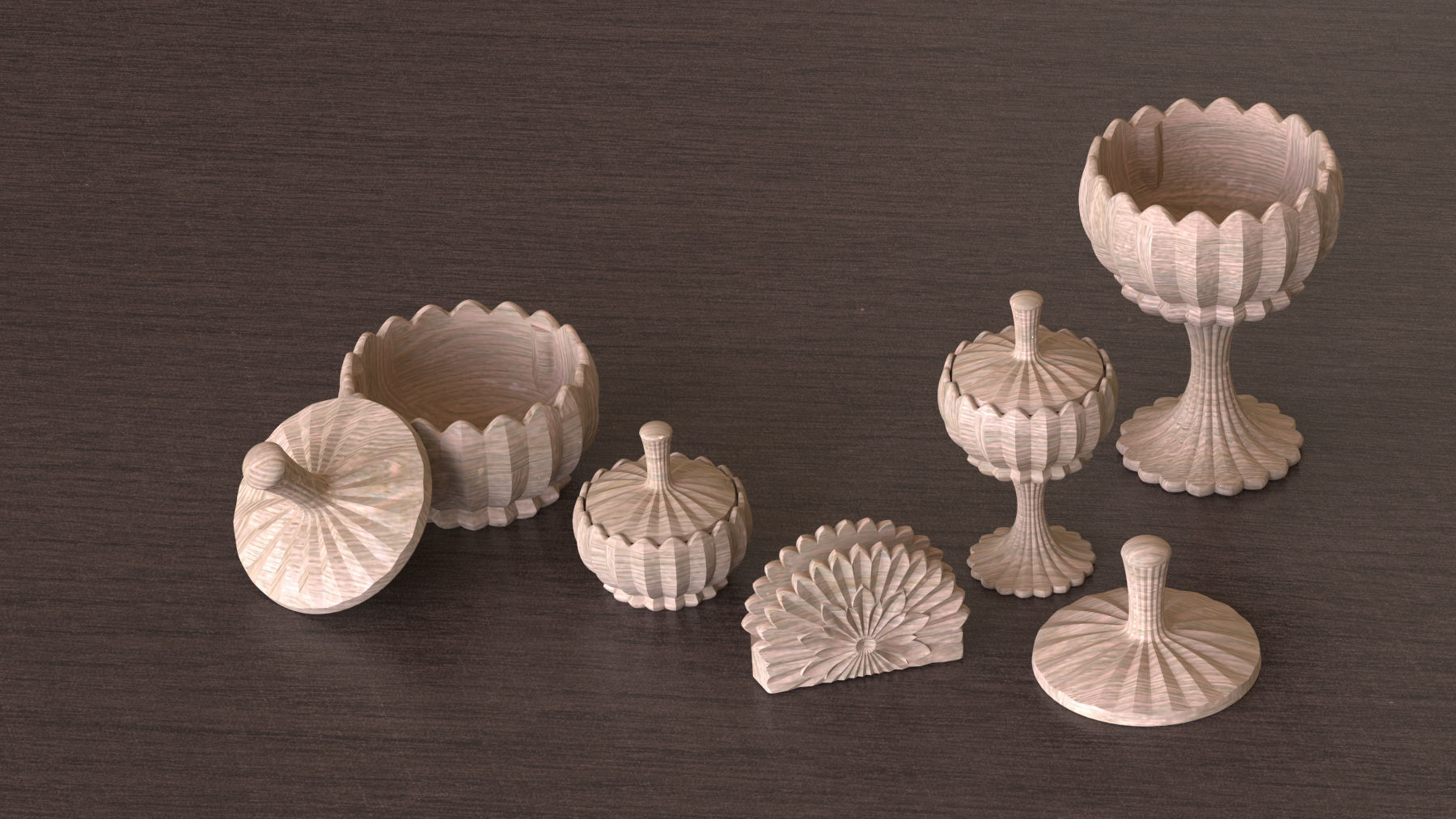 decorative antique collection 3D print model_4