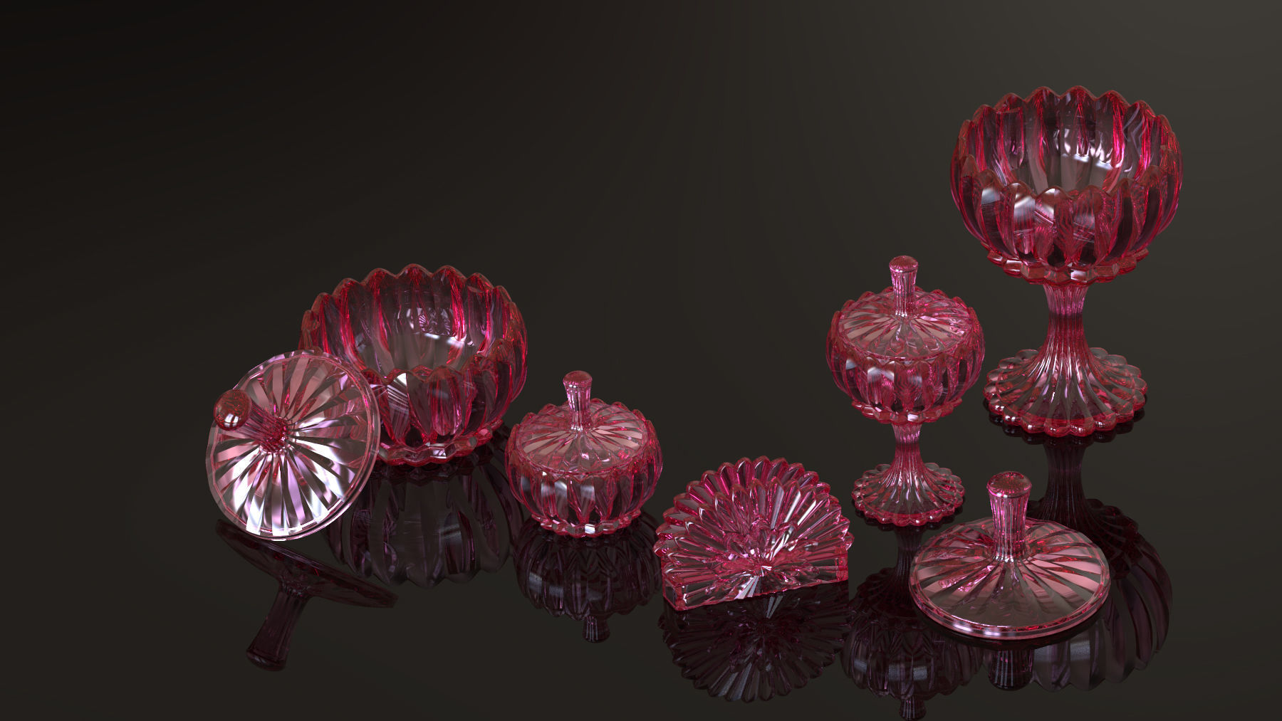 decorative antique collection 3D print model_5
