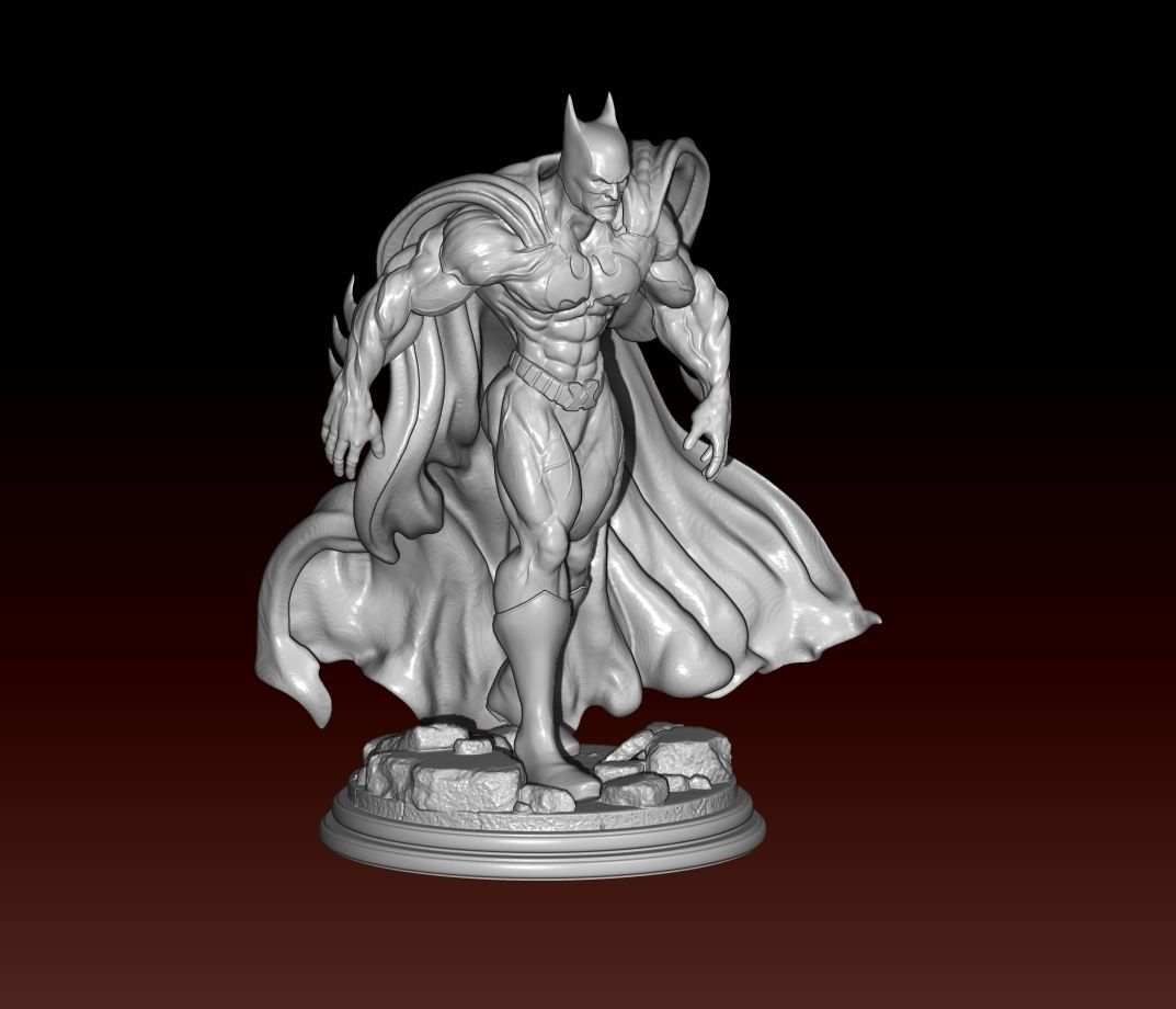 Batman Beast Mode 3D print model_14