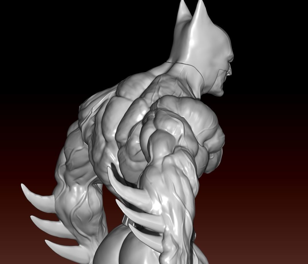 Batman Beast Mode 3D print model_8