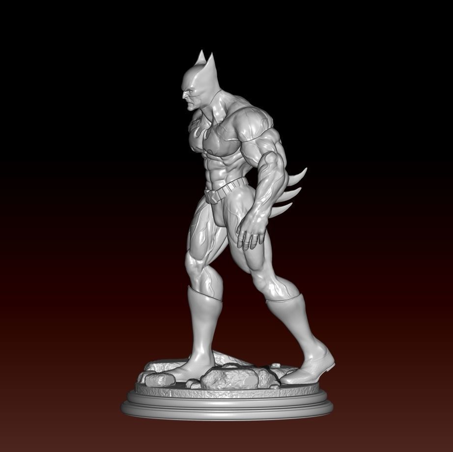 Batman Beast Mode 3D print model_3