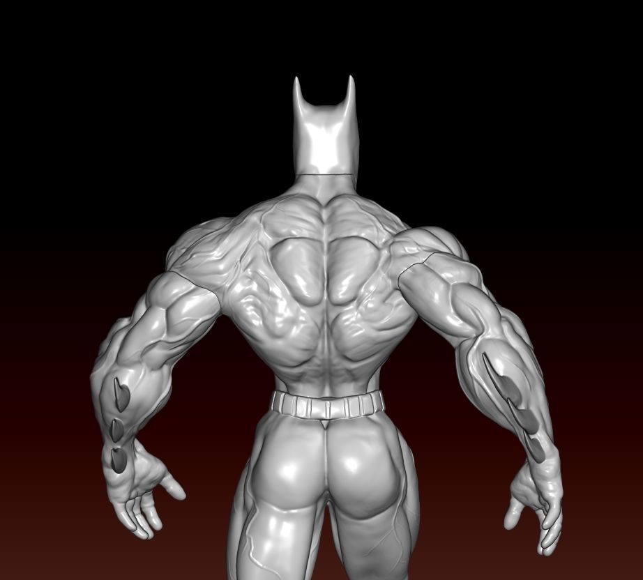 Batman Beast Mode 3D print model_7