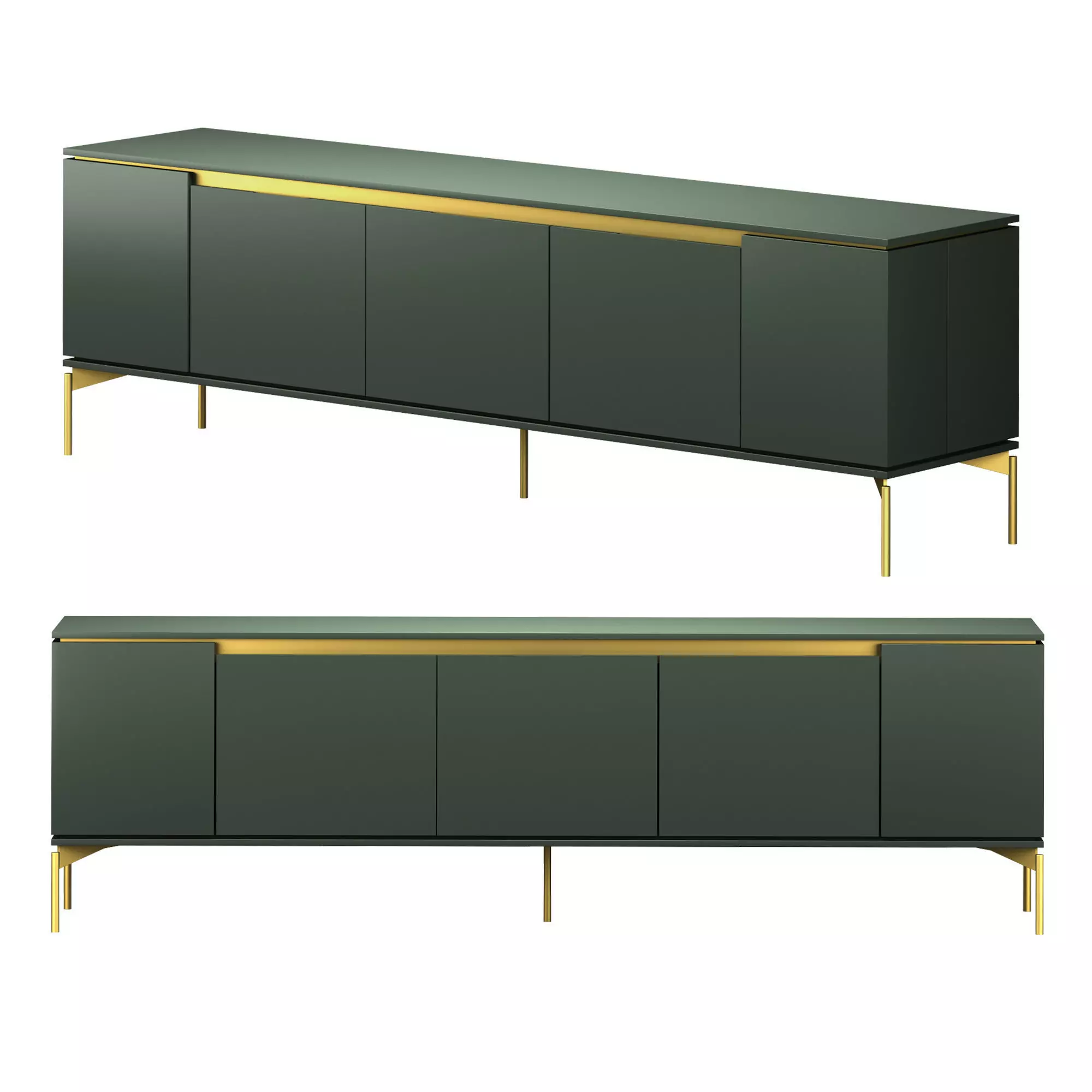 Hug Modern sideboard 3D model_0
