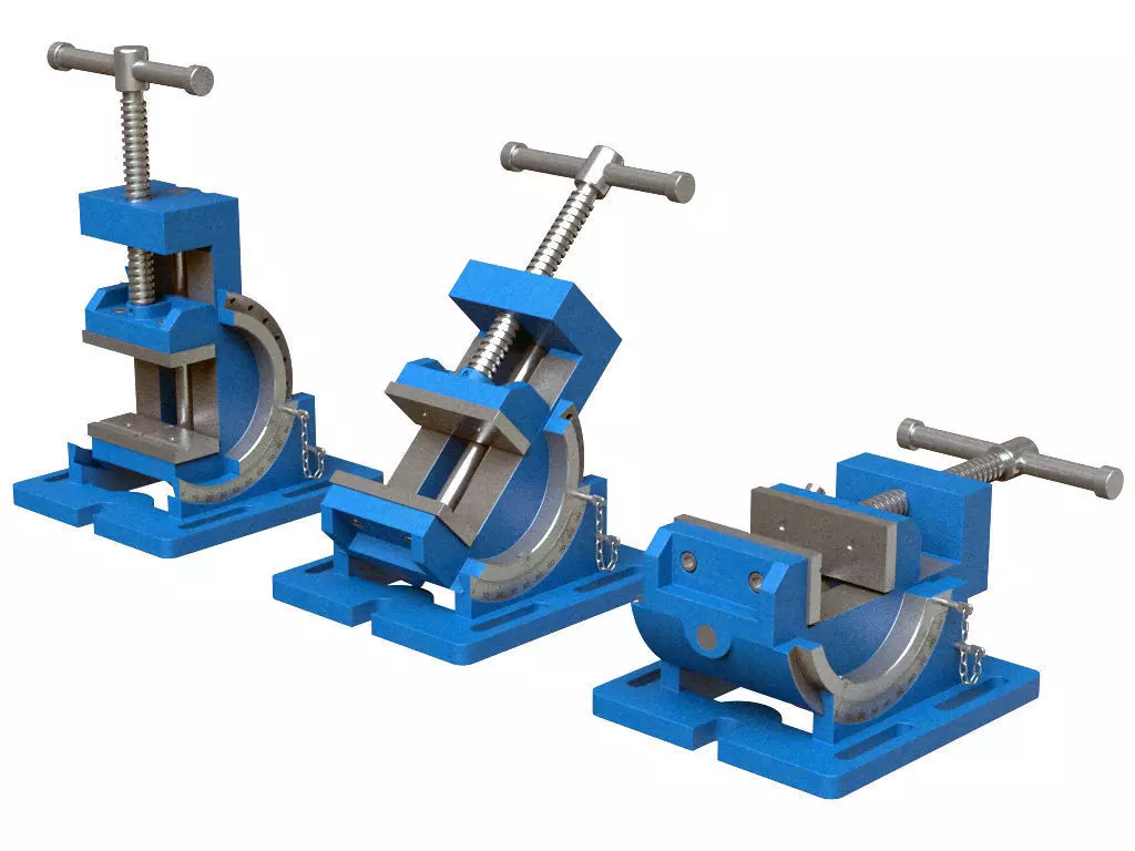 Angle Vise 3D model_0