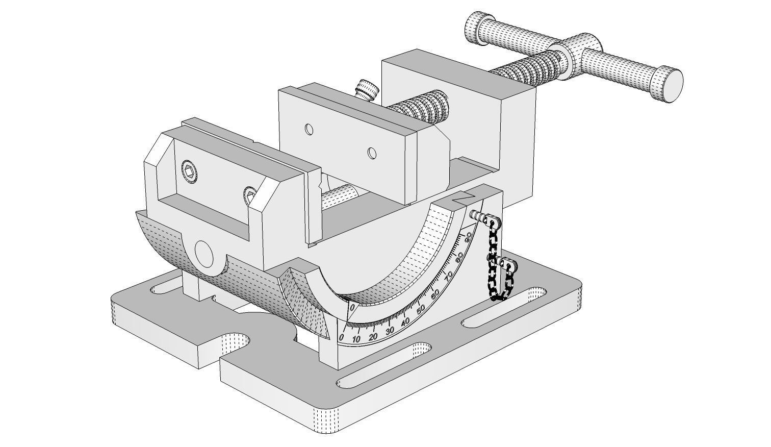 Angle Vise 3D model_12