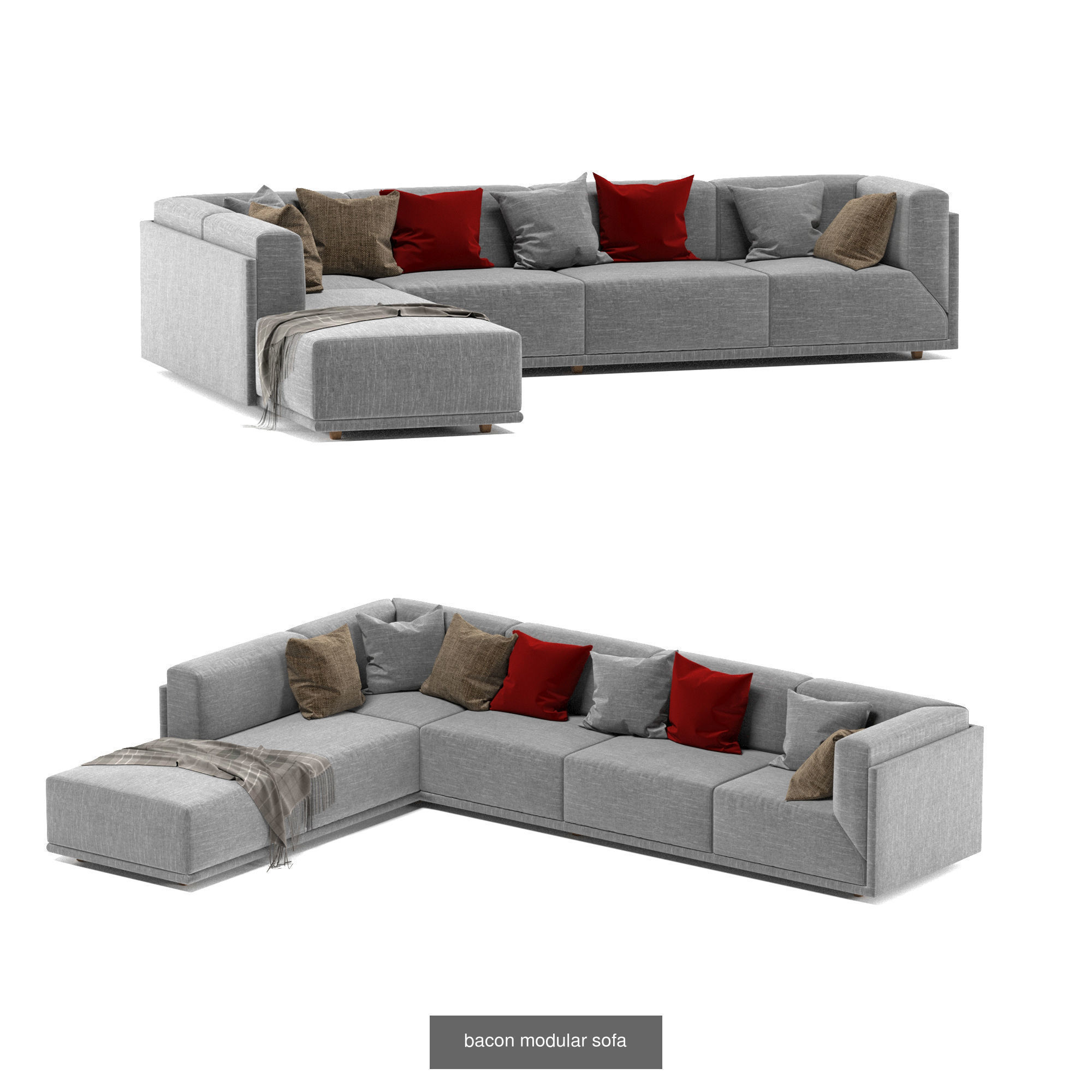 Exclusive Sofa pack 3D Model Collection_2