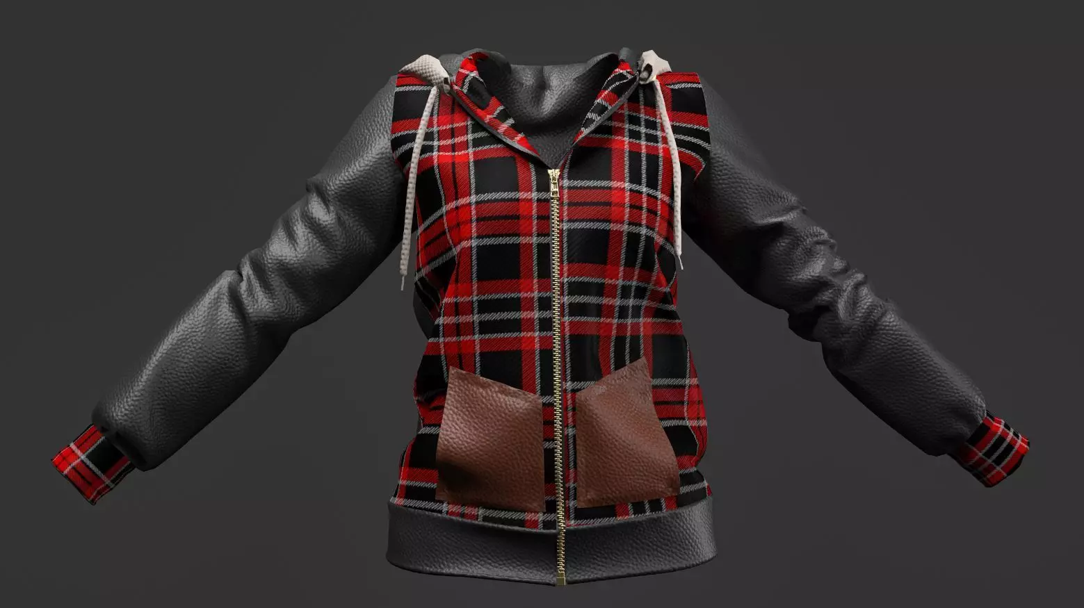 sweets shirt classic design Low-poly 3D model