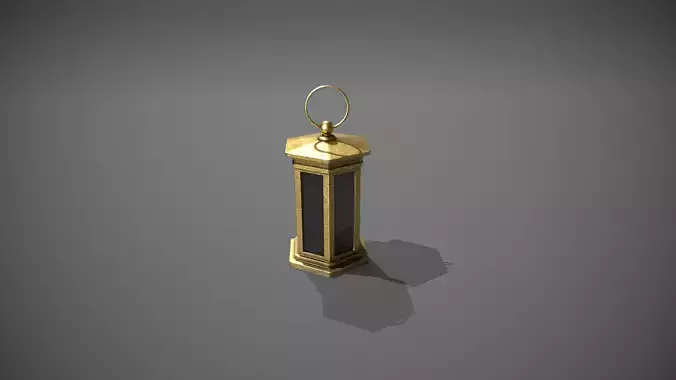 Gold Antique Lantern