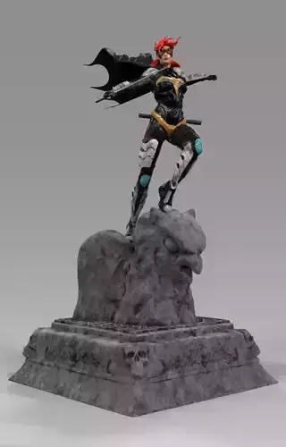 Batgirl Statue