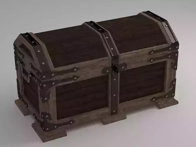 Wood chest